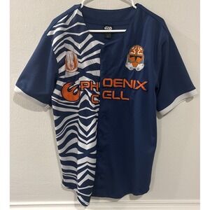 Star Wars Ahsoka Phoenix‎ Cell Soccer Jersey Shirt Our Universe Mens Medium